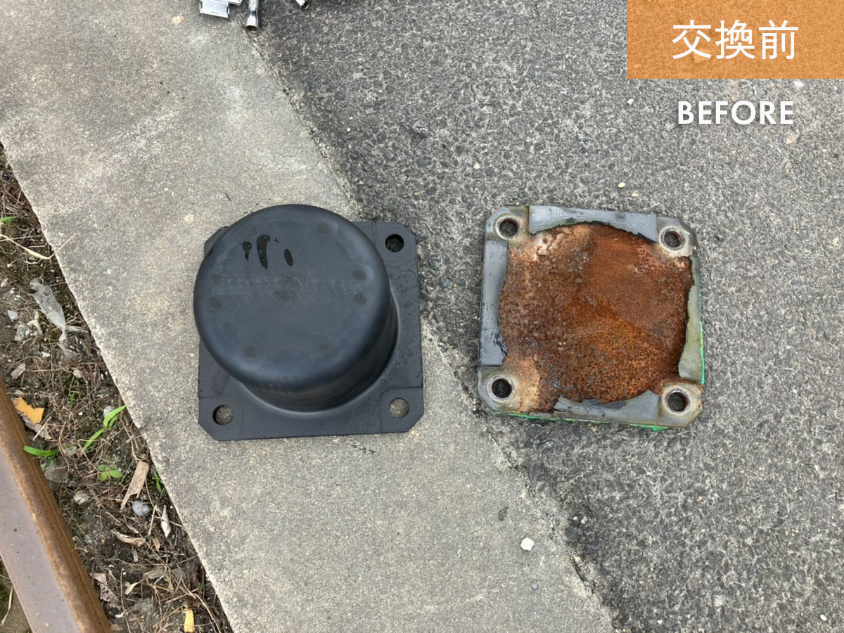 バッファー交換前